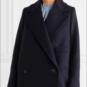 Stella McCartney Edith Double coat-midnight blue